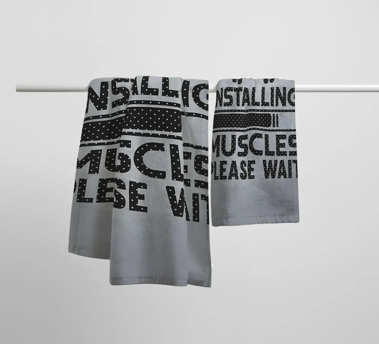 Installing Muscles Wait towel by Delaplane