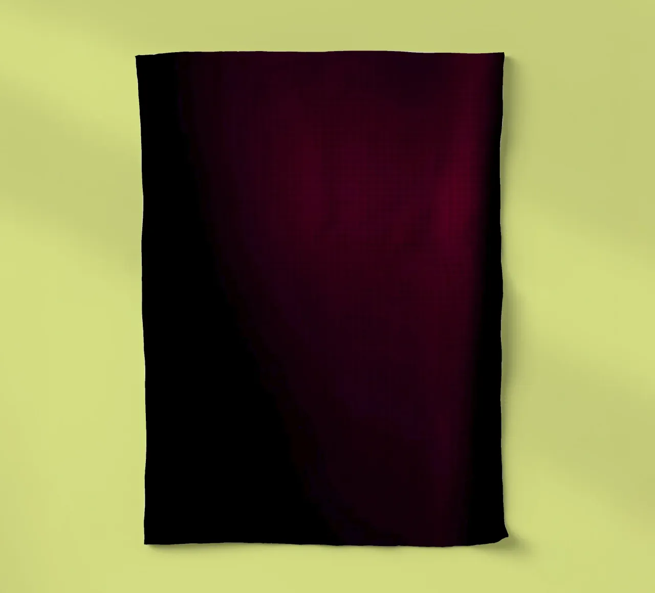 Vibrant wallpaper featuring rich shades of purple and black tea towel by DesignDoodle