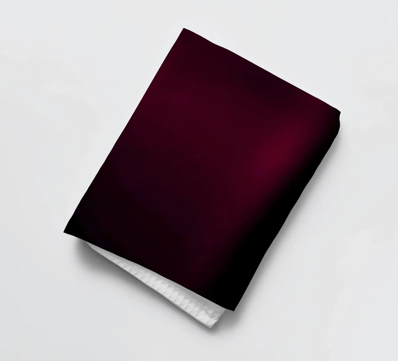 Vibrant wallpaper featuring rich shades of purple and black tea towel by DesignDoodle