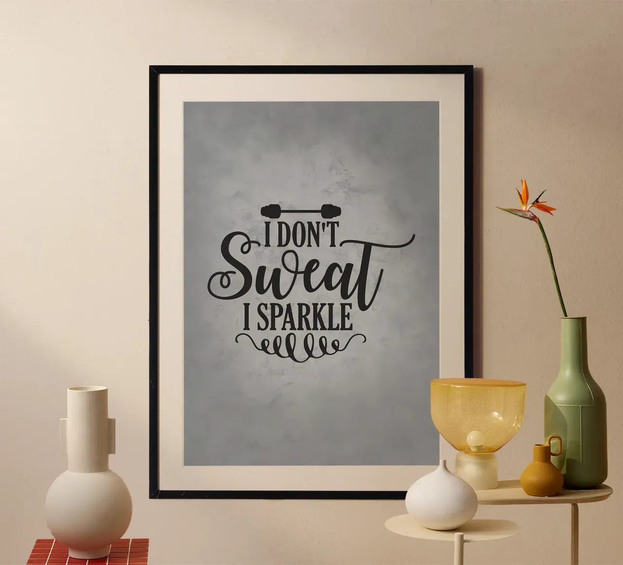 Non sudo, brillo poster da Delaplane