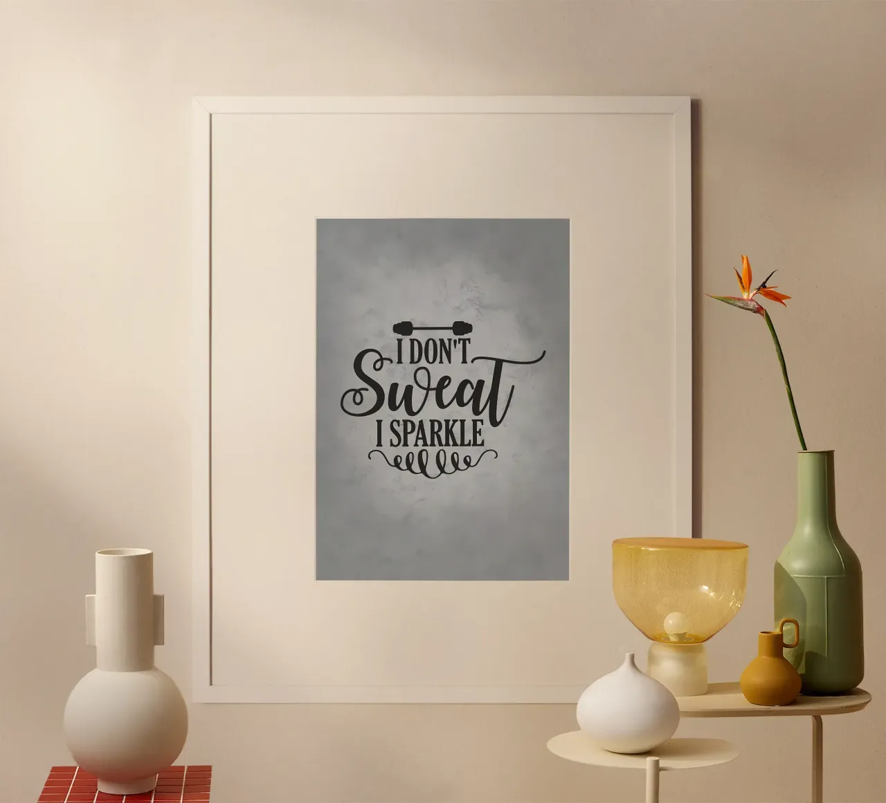 Non sudo, brillo poster da Delaplane