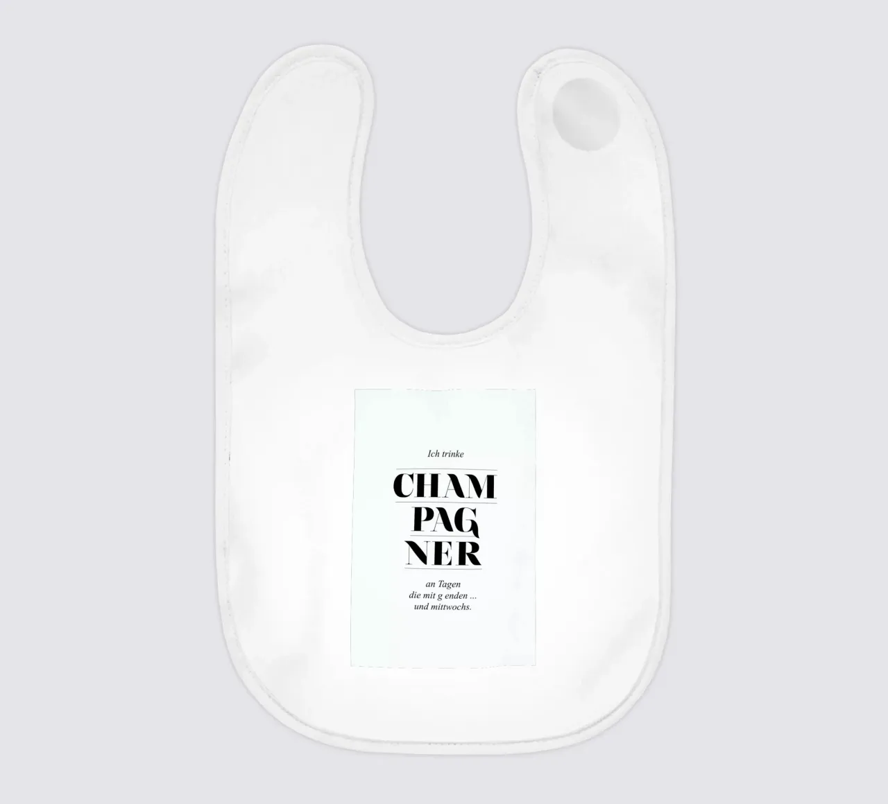 Champagner bavaglino da Amy & Kurt