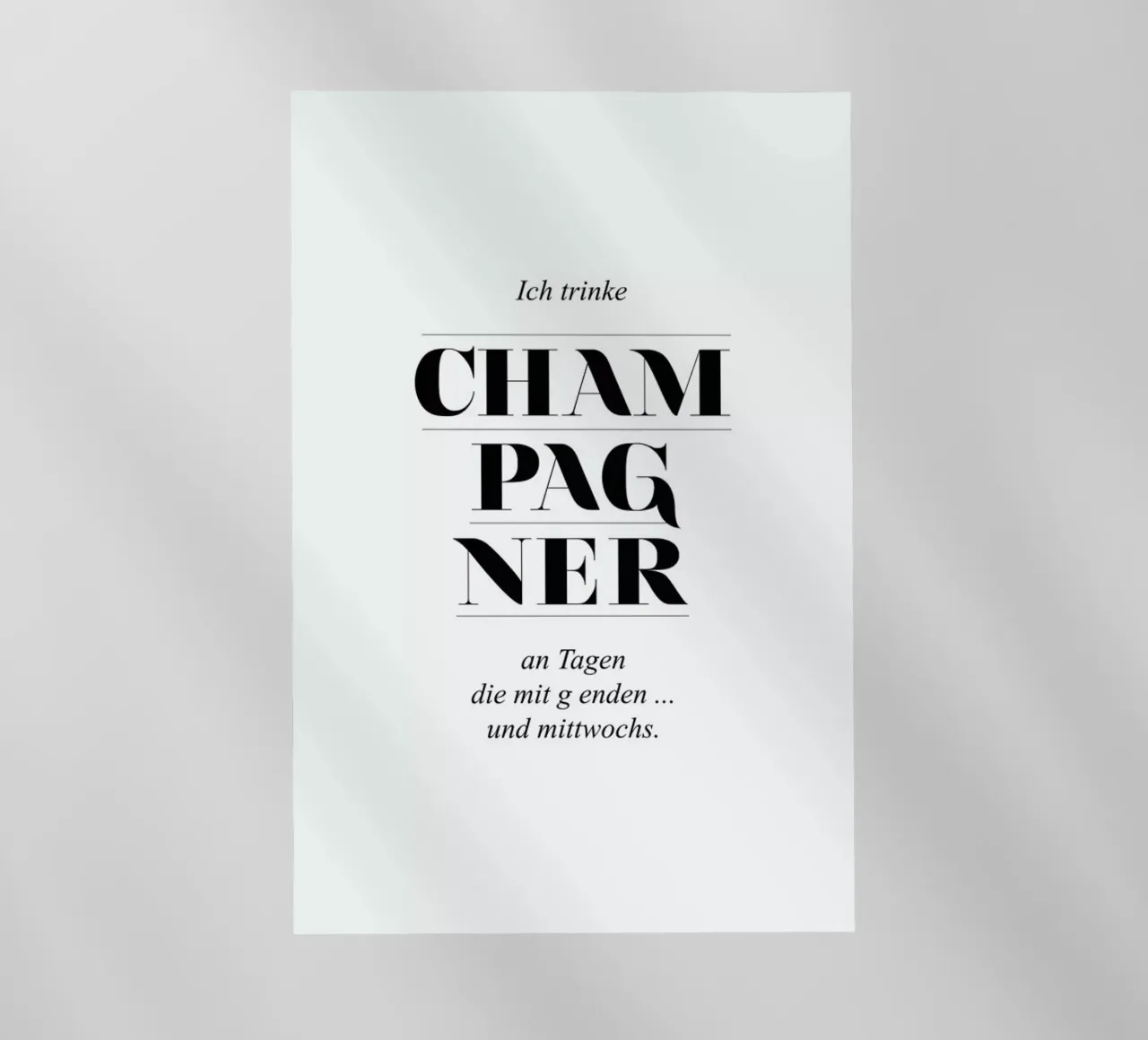 Champagner pellicola backlit da Amy & Kurt