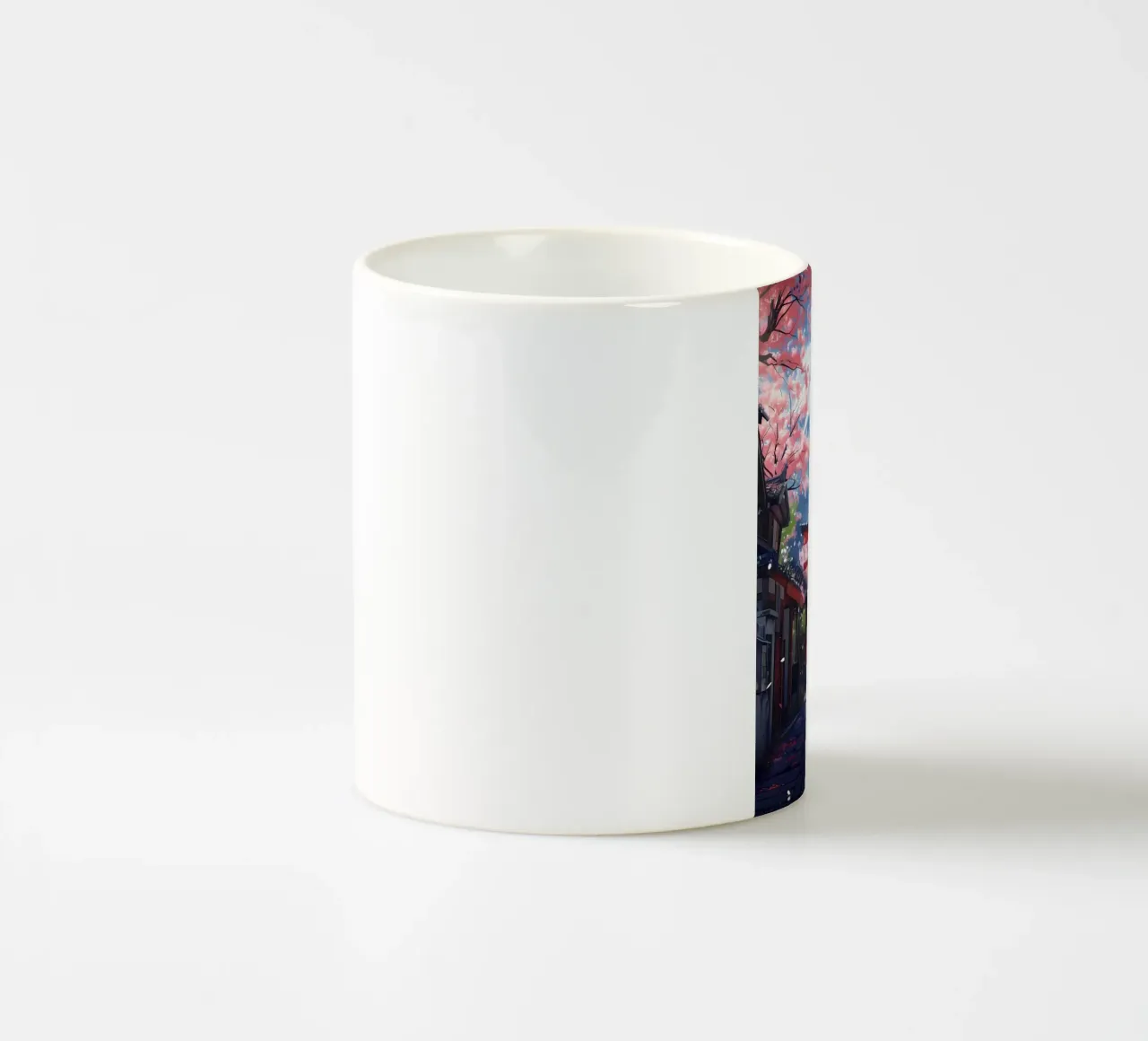 Porta Torii Monte Fuji tazza in ceramica da Ginnery
