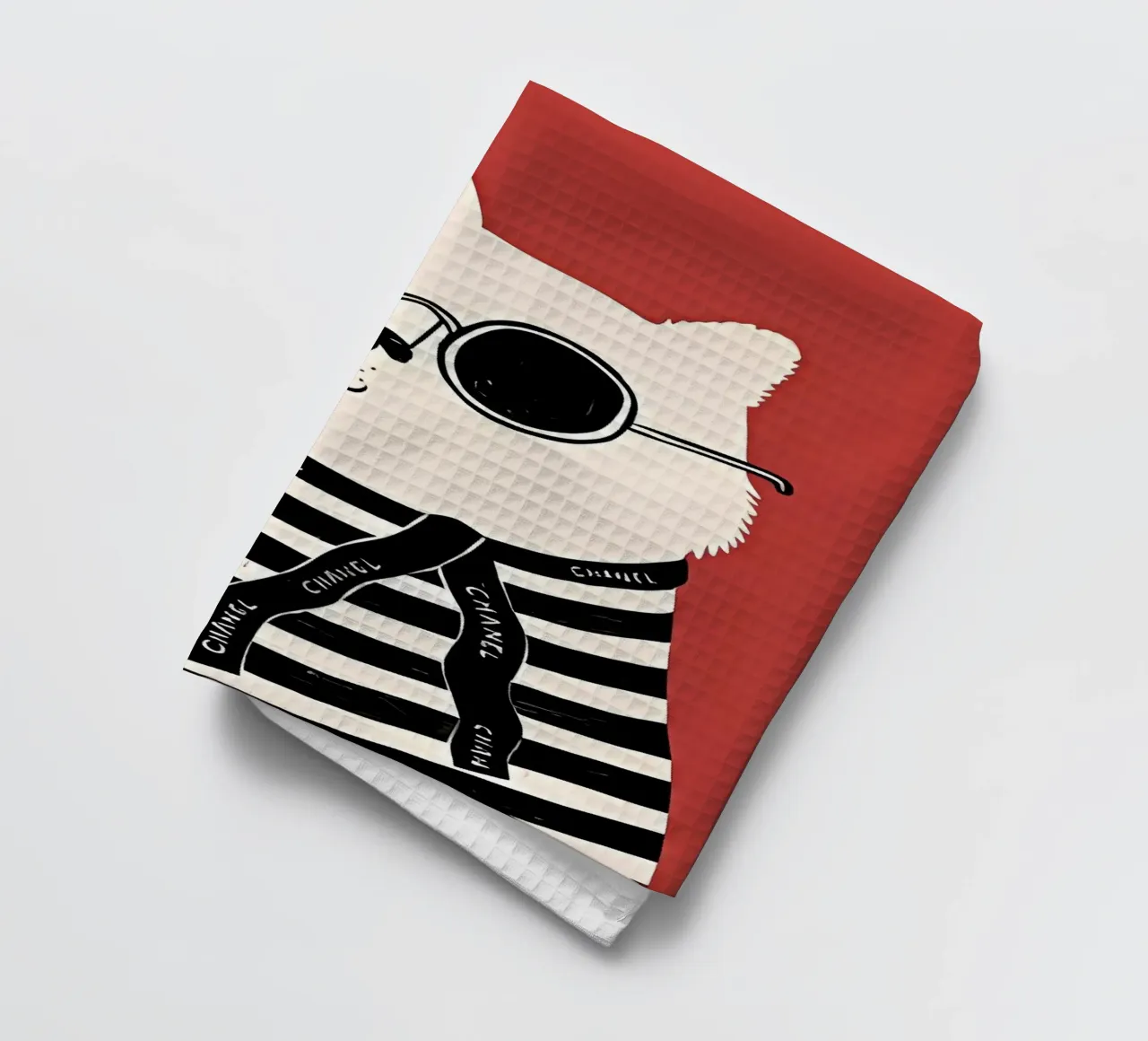 Minimalist Poster 269 tea towel by Kadynce