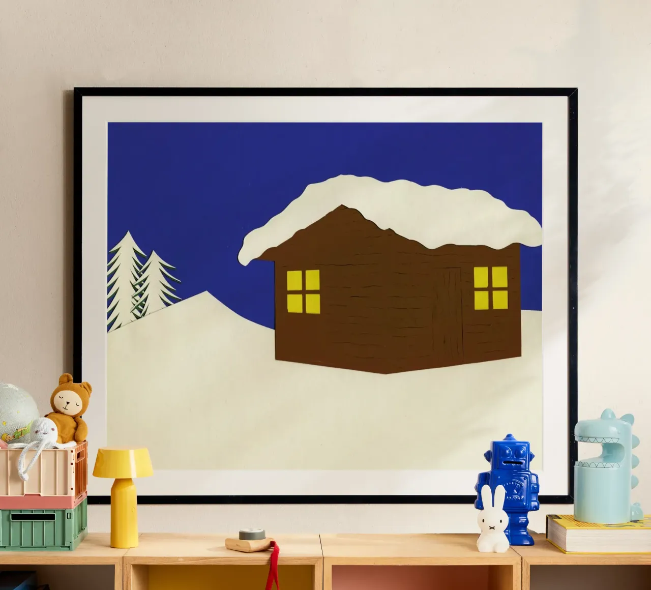 Mountain Hut poster da Rosi Feist