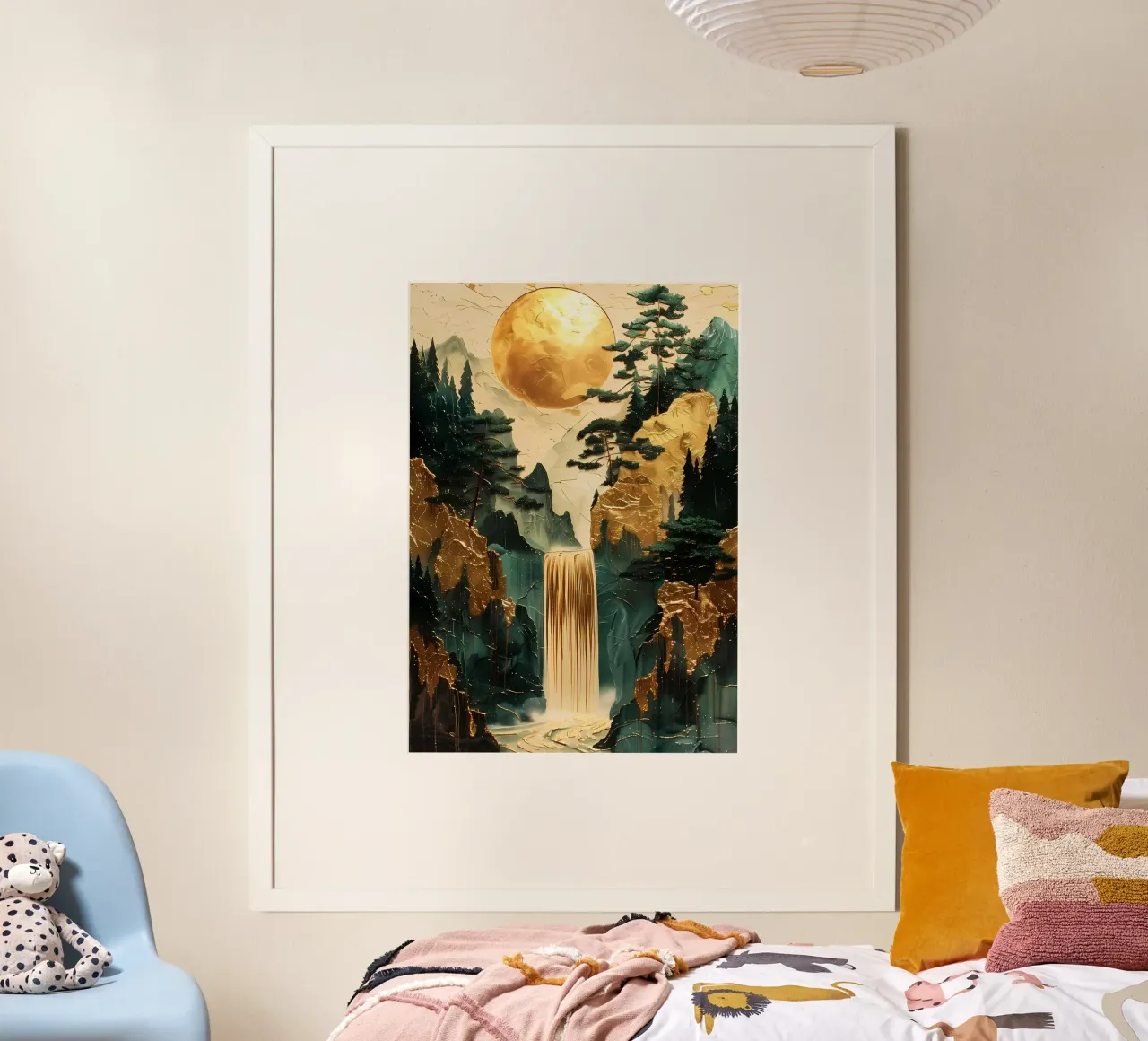 Cascata Kintsugi Natura carta hahnemühle da Ginnery