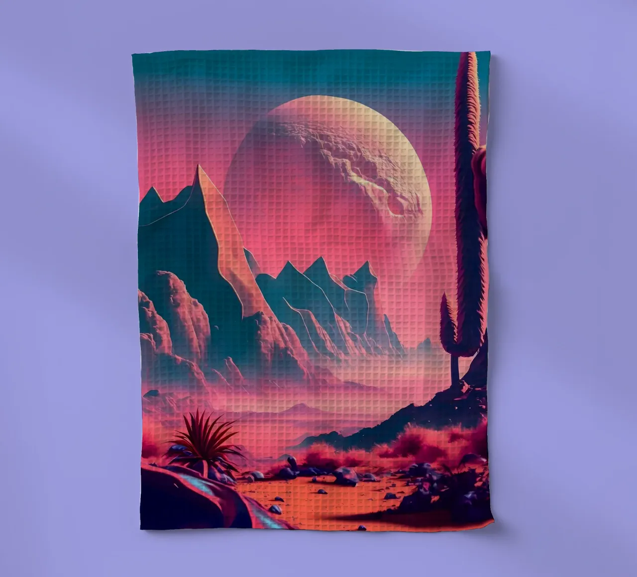 Paesaggio spaziale fantasy canovaccio da cucina da Mikesell