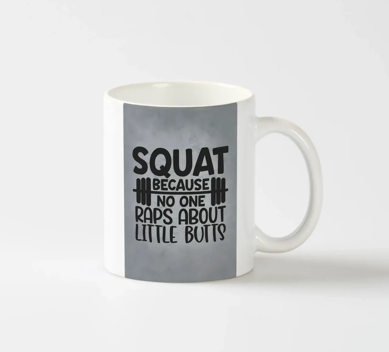 Squat perché i sederi sono piccoli tazza in ceramica da Delaplane