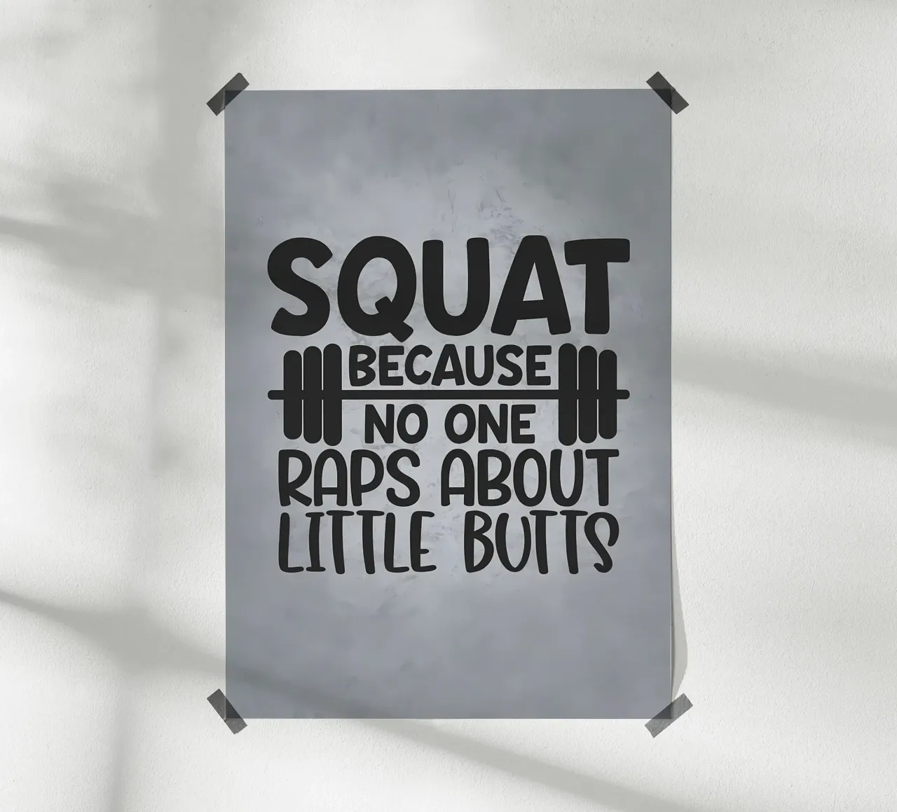 Squat perché i sederi sono piccoli carta hahnemühle da Delaplane