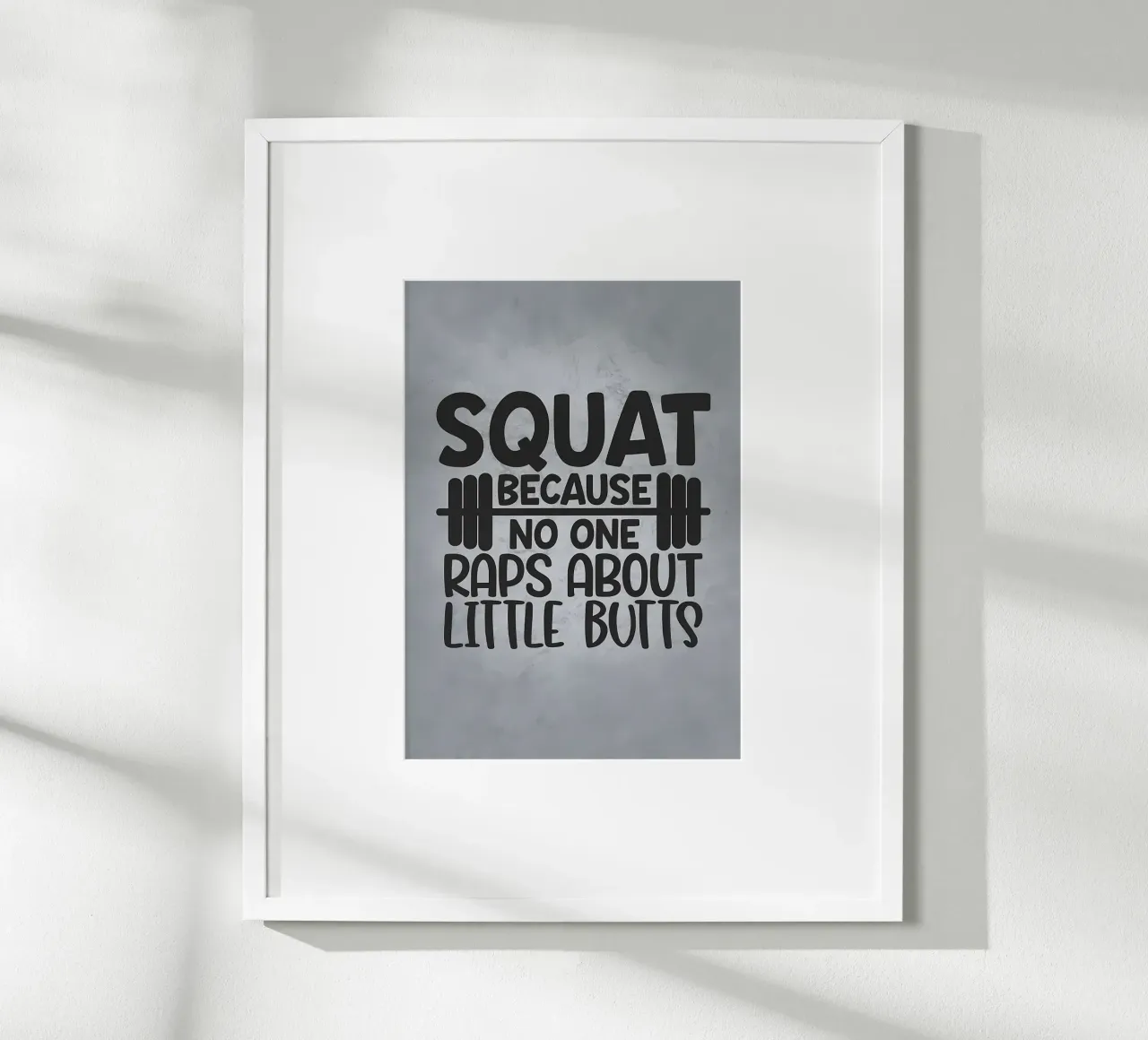 Squat perché i sederi sono piccoli carta hahnemühle da Delaplane