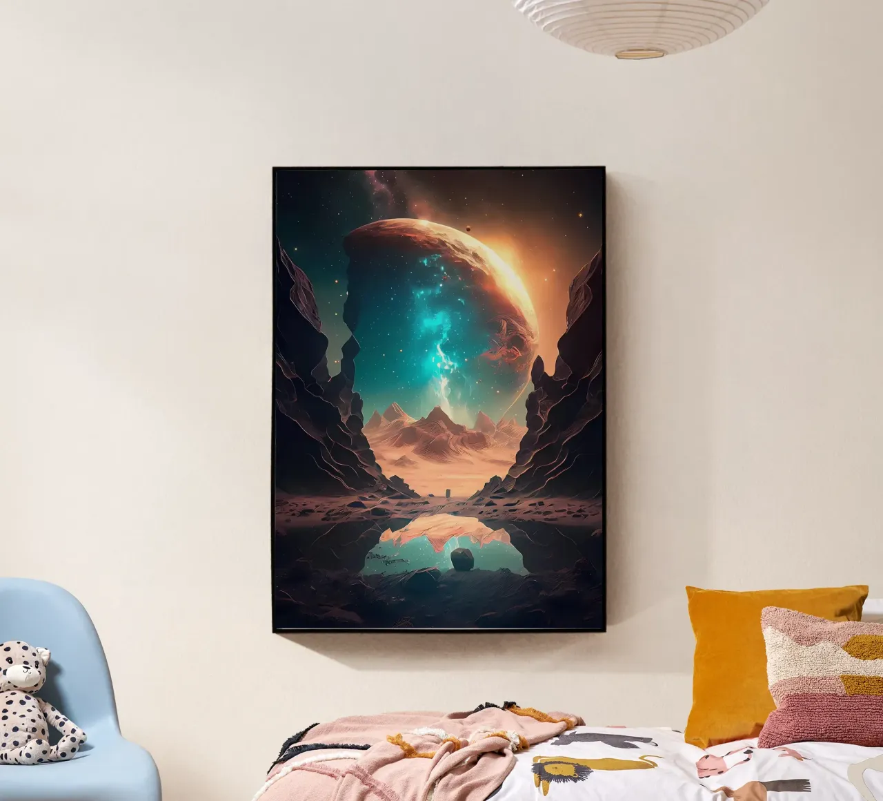 space landscape fantasy acrylic glass by Mikesell