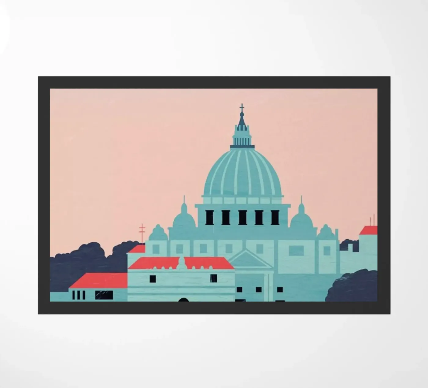 Rome doormat by Katinka Reinke