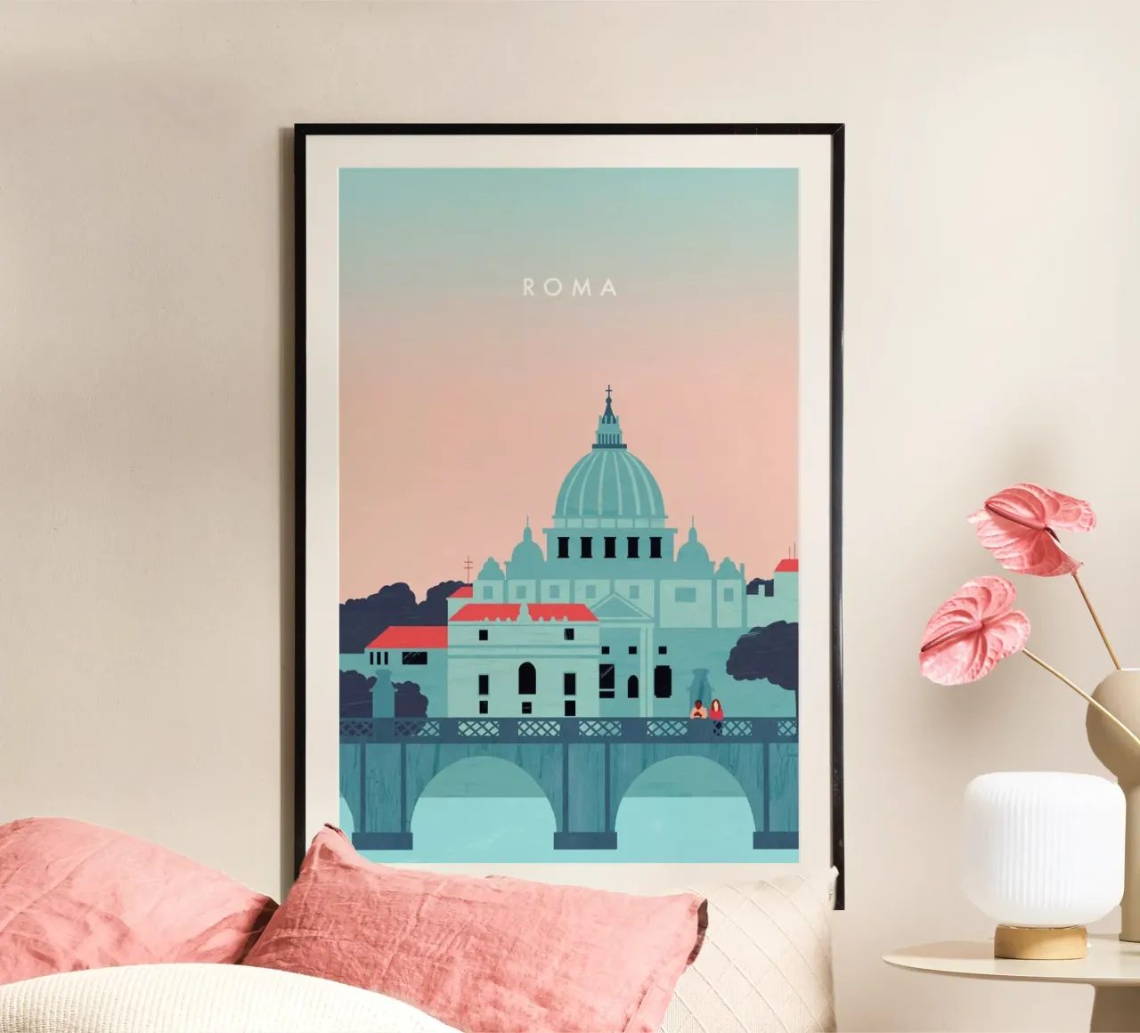Rome poster by Katinka Reinke