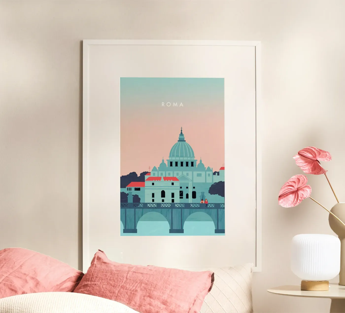 Rome poster da Katinka Reinke