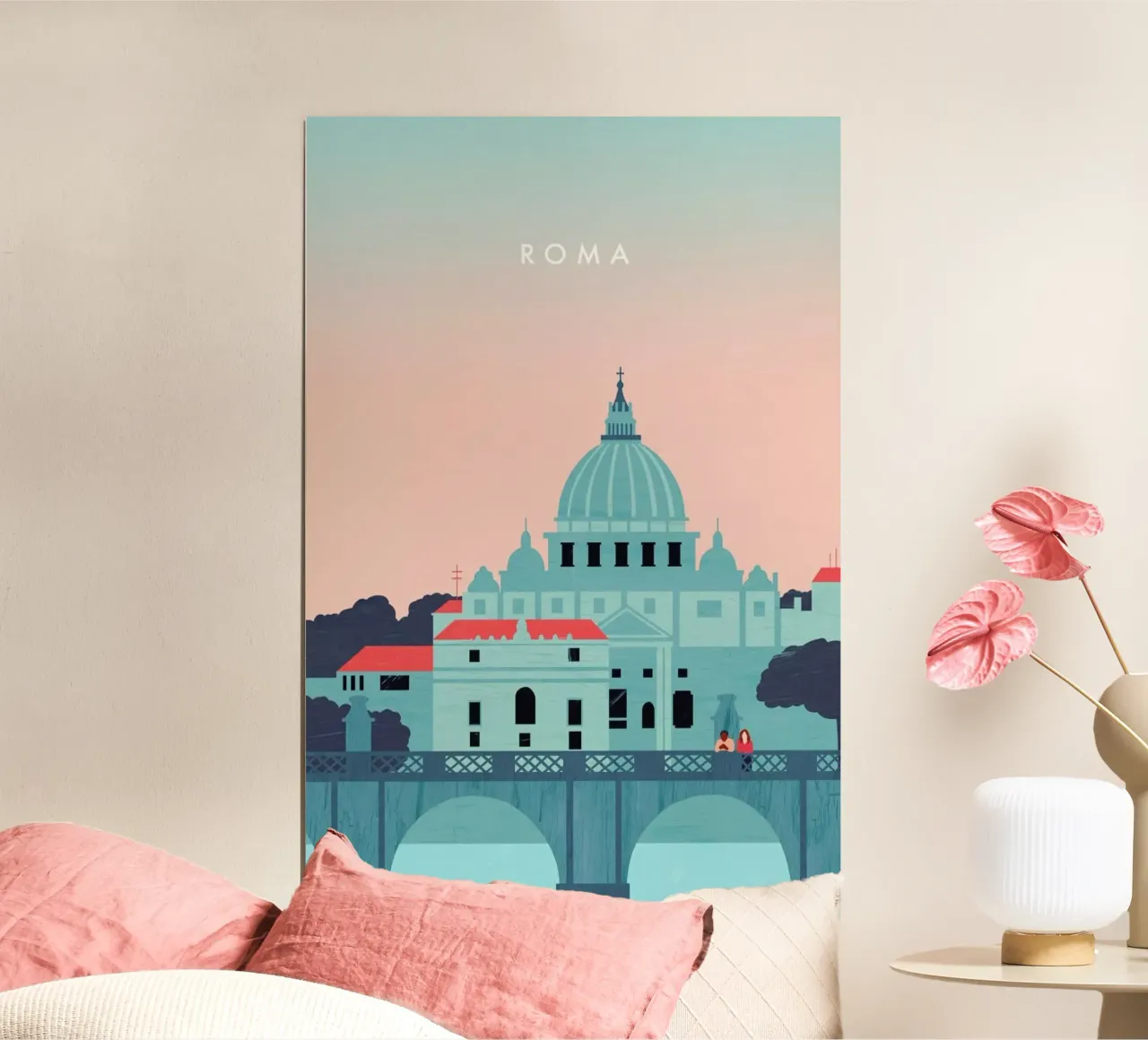 Rome poster by Katinka Reinke