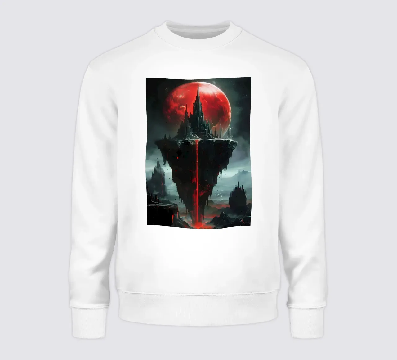 Luna di sangue fantasy felpa da Ginnery