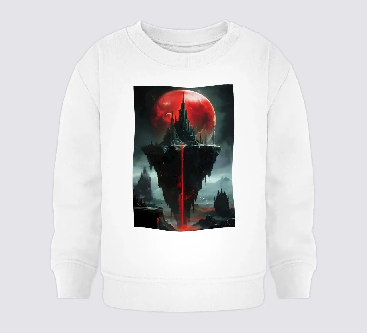 Luna di sangue fantasy felpa neonato da Ginnery
