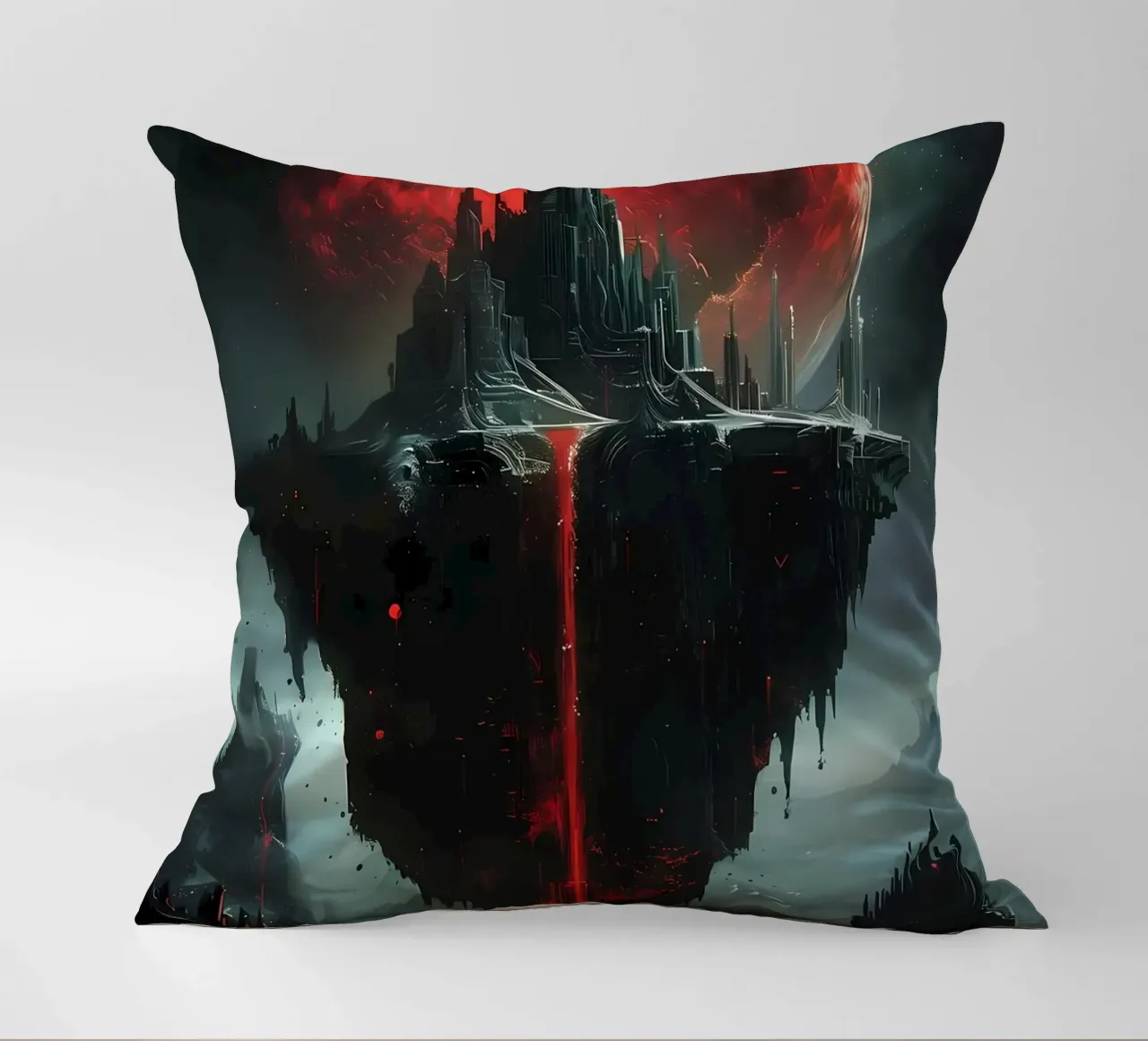 Luna di sangue fantasy cuscino da Ginnery