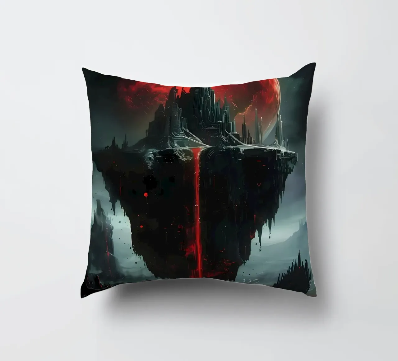 Luna di sangue fantasy cuscino da Ginnery