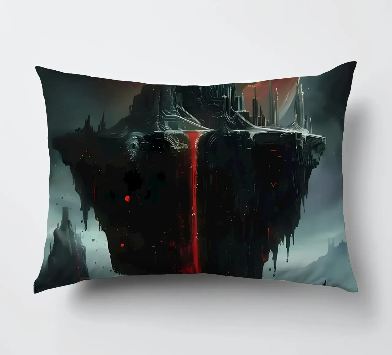 Luna di sangue fantasy cuscino da Ginnery