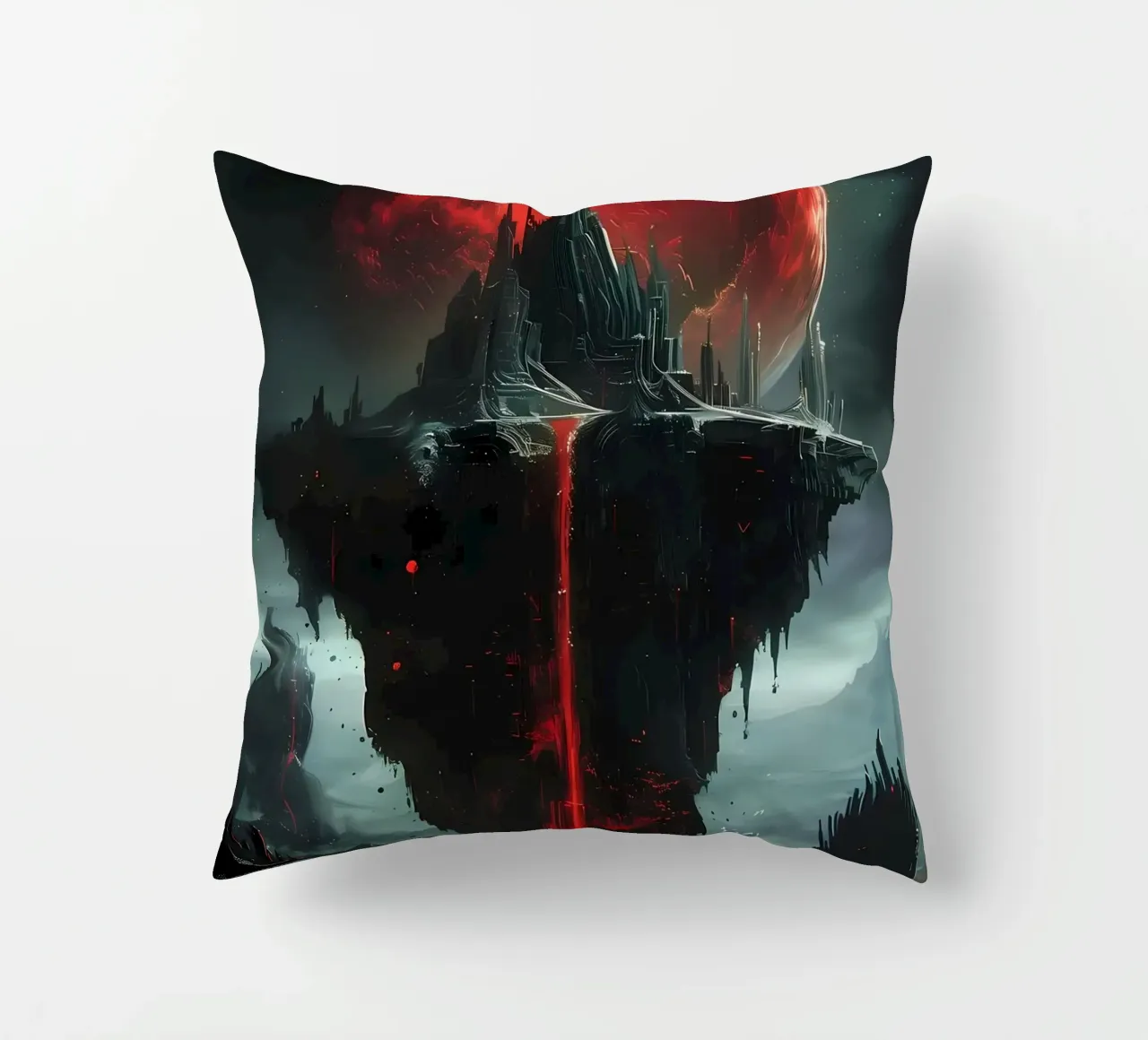 Luna di sangue fantasy cuscino da Ginnery