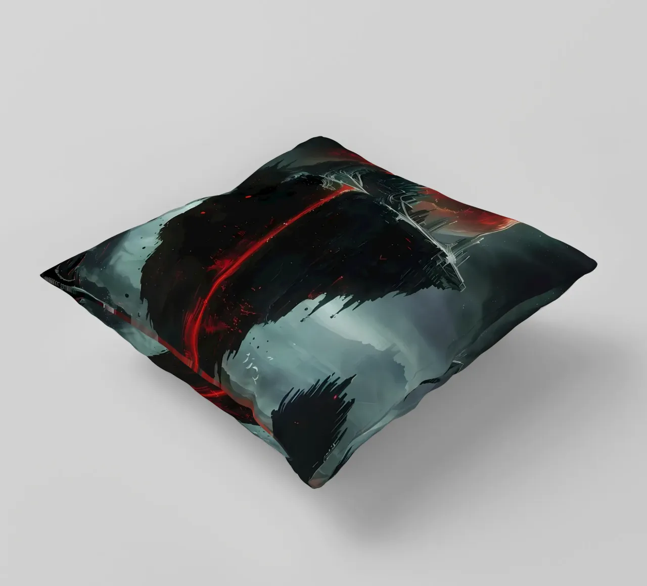 Luna di sangue fantasy cuscino da Ginnery