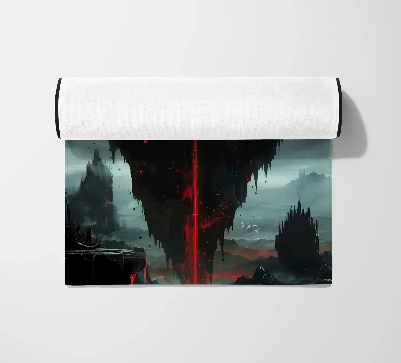 Luna di sangue fantasy telo mare da Ginnery