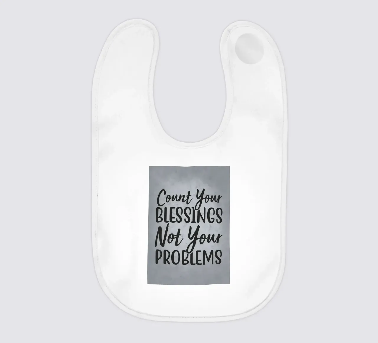 Count Your Blessings baby bib by Delaplane