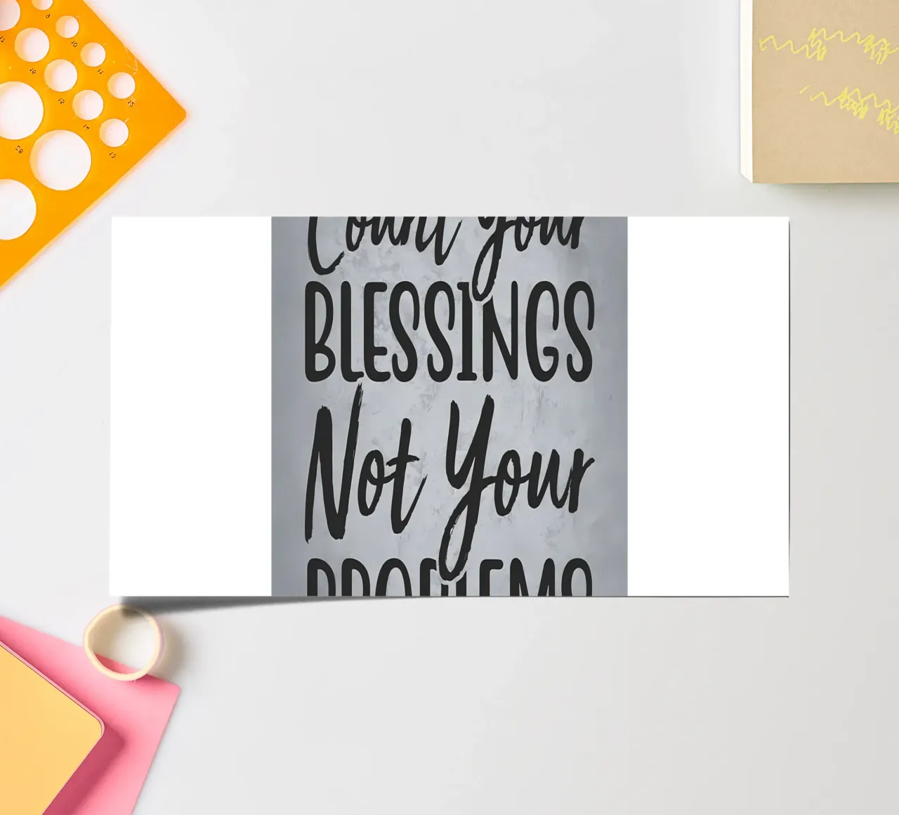 Count Your Blessings sticker sheet by Delaplane