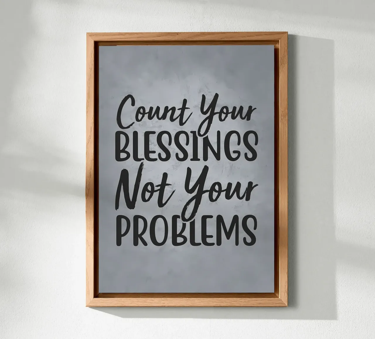 Count Your Blessings forex plate by Delaplane