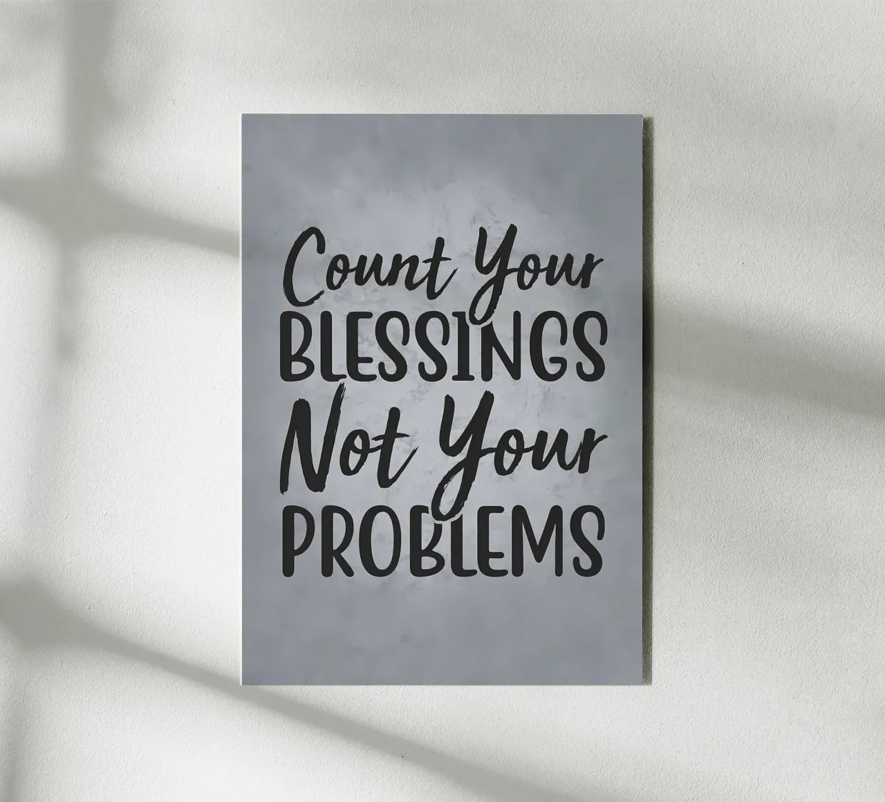 Count Your Blessings forex plate by Delaplane