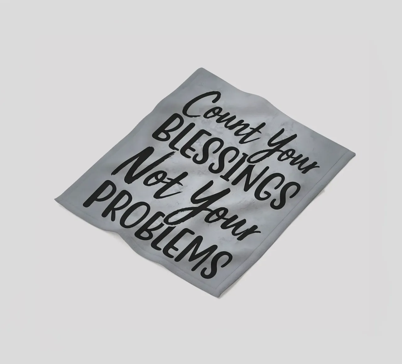 Count Your Blessings fleece blanket by Delaplane