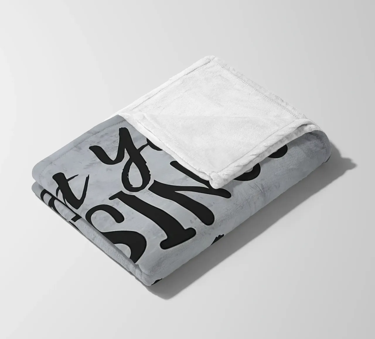 Count Your Blessings fleece blanket by Delaplane