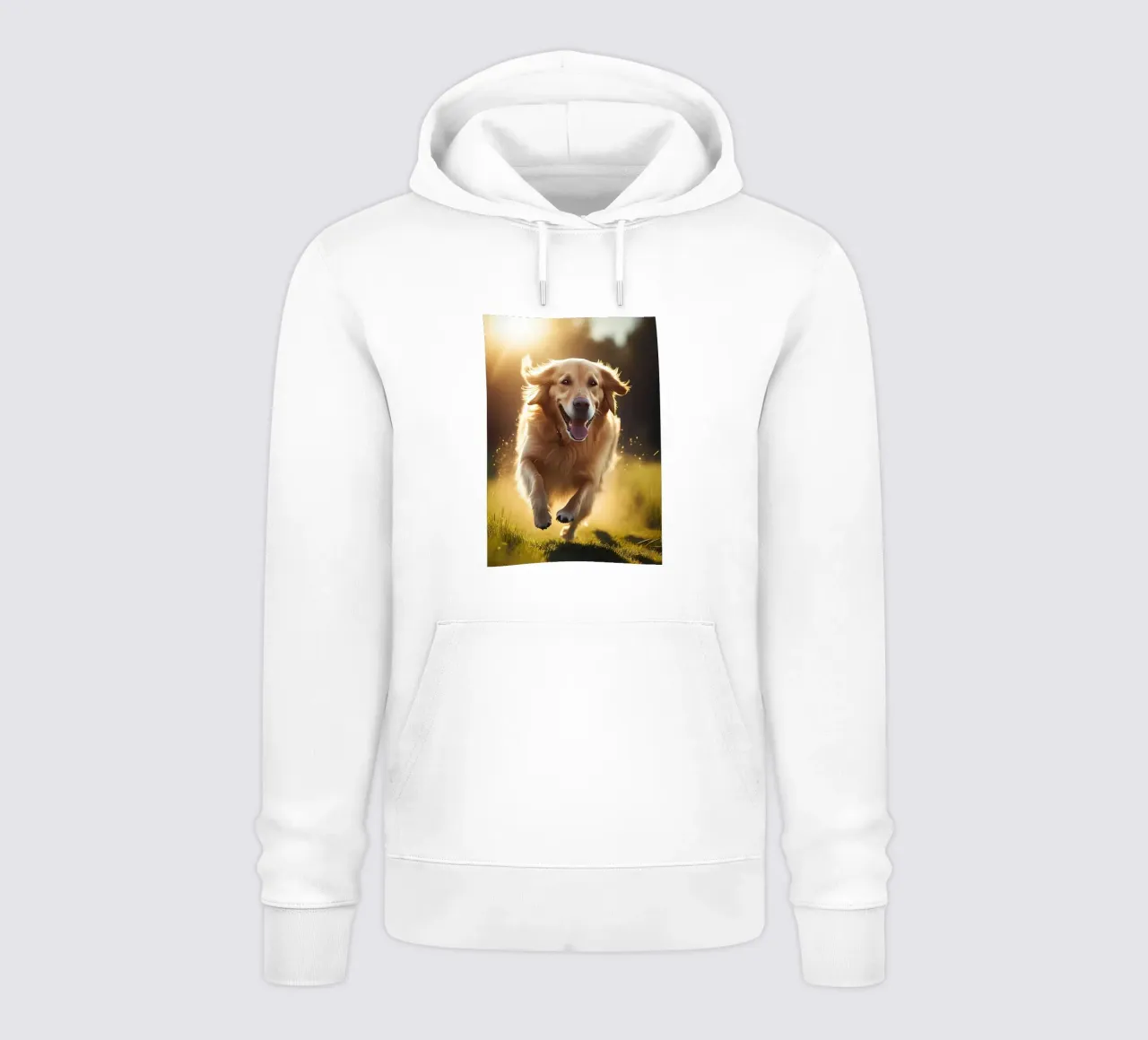 Cane Labrador Retriever felpa con cappuccio da Mikesell