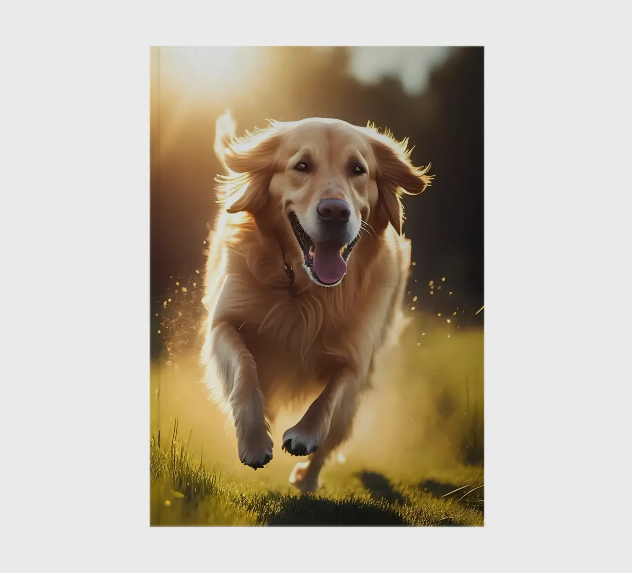Chien de race Labrador Retriever carnet de notes de Mikesell