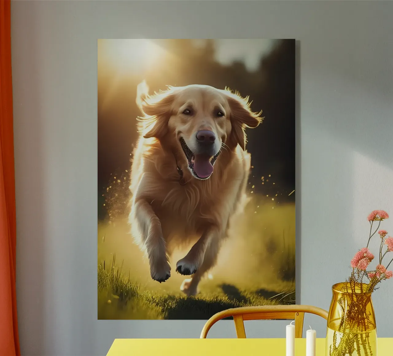 Cane Labrador Retriever plexiglass da Mikesell