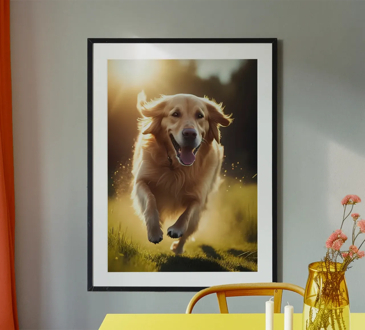Cane Labrador Retriever carta hahnemühle da Mikesell