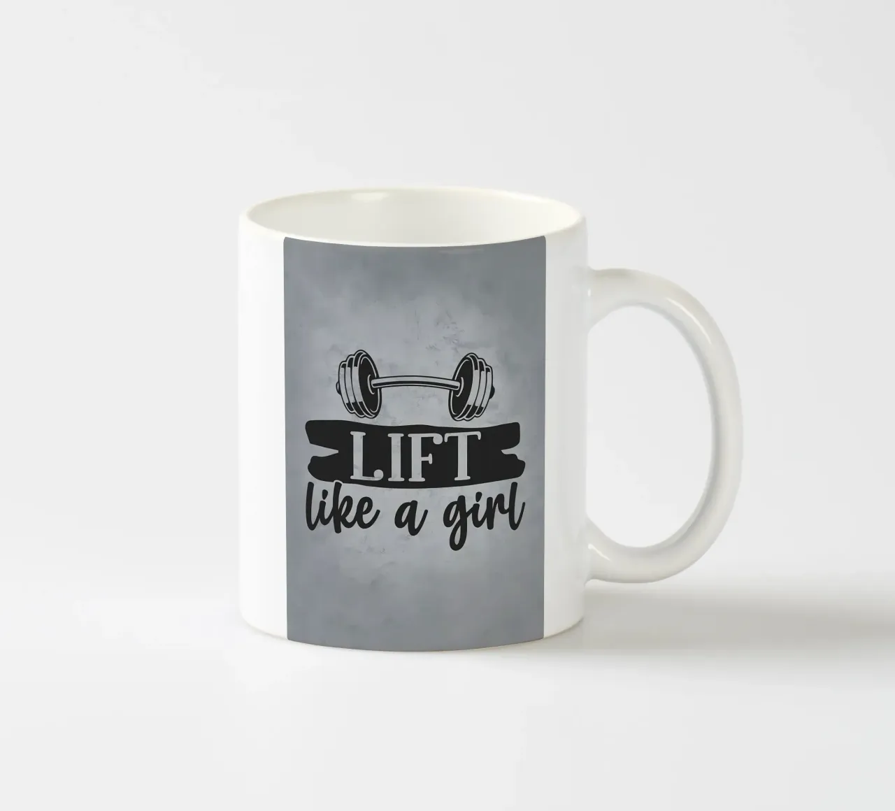 Sollevare come una ragazza tazza in ceramica da Delaplane
