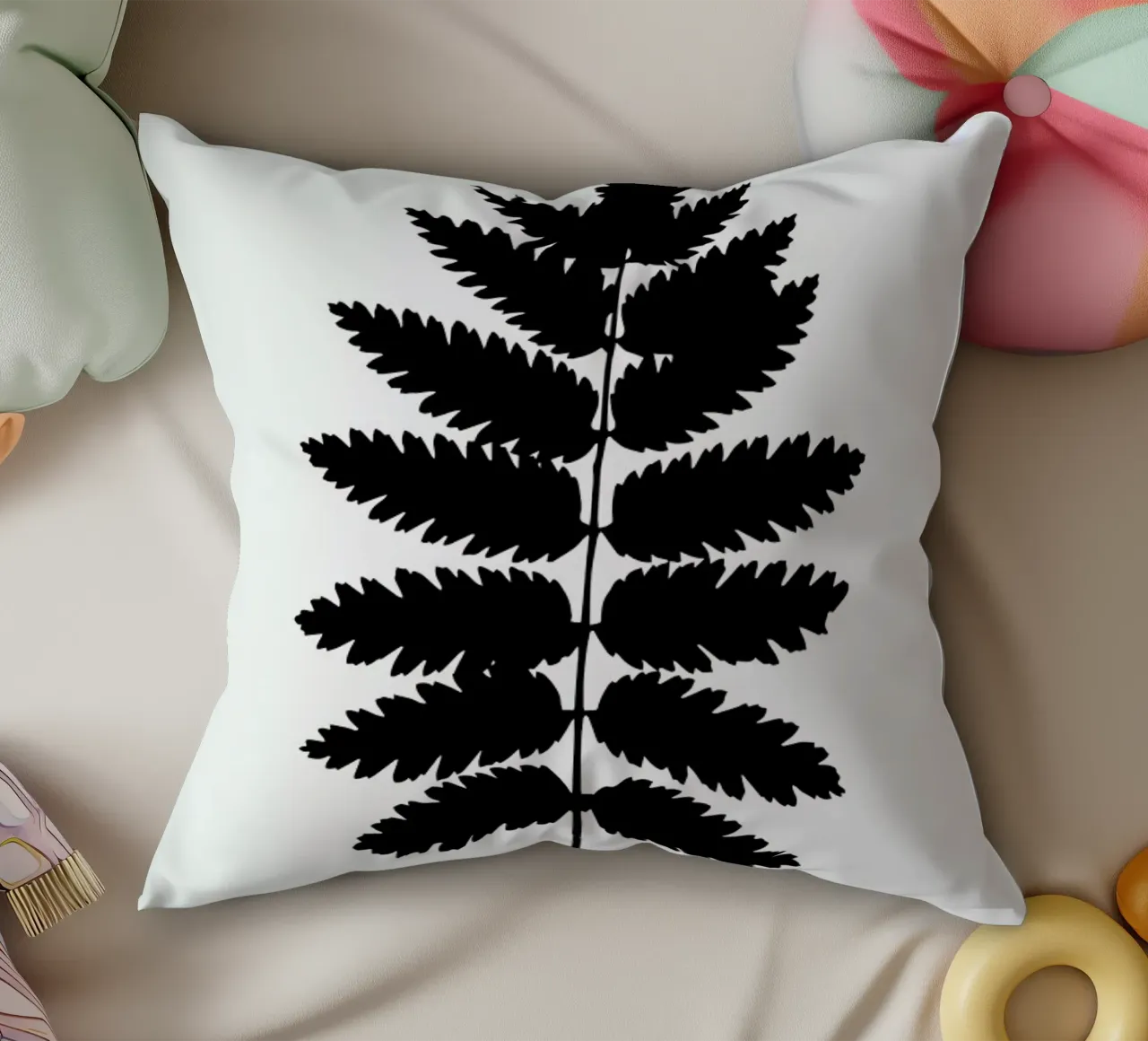 Leaf Specimen Fern cuscino da Oh Darling
