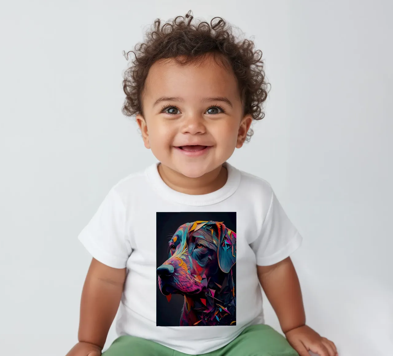 Labrador Retriever Hund Baby T-Shirt von Mikesell