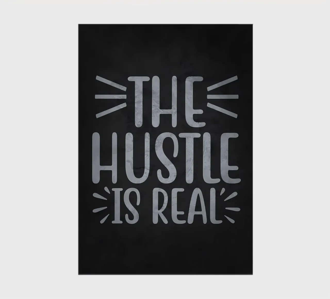 The Hustle Is Real notebook by Delaplane