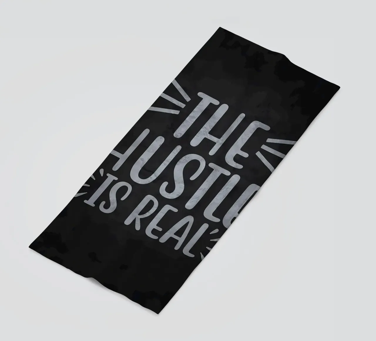 The Hustle Is Real beach towel by Delaplane
