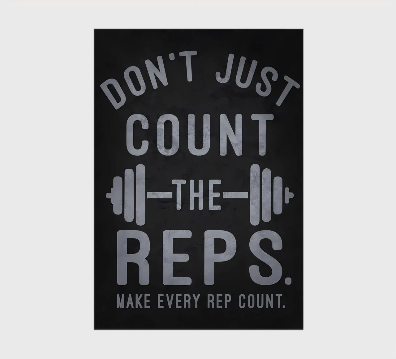 Make Every Rep Count Gym notebook by Bassy
