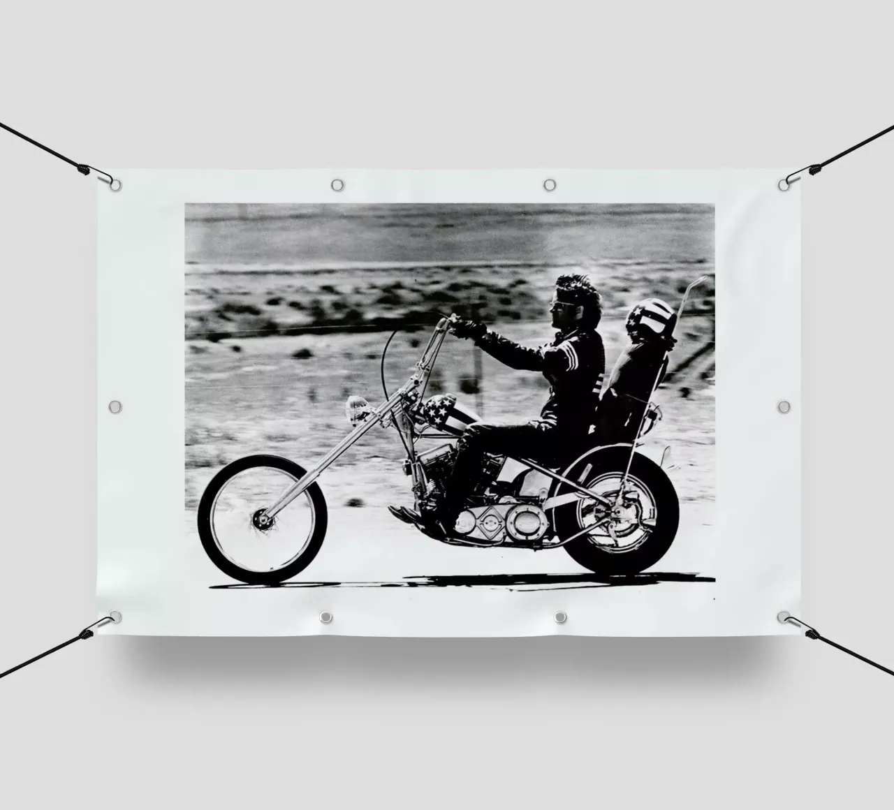 Peter Fonda "Easy Rider" 1969 telo in pvc da Gallery Print and Art Limited