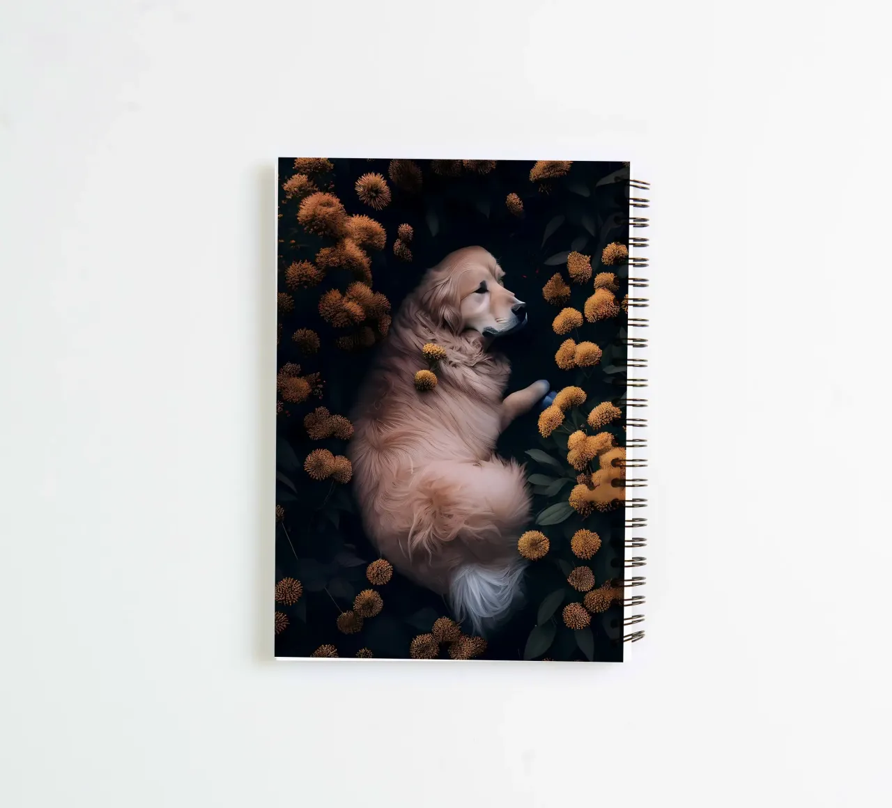 Labrador Retriever Dog spiral notebook by Mikesell