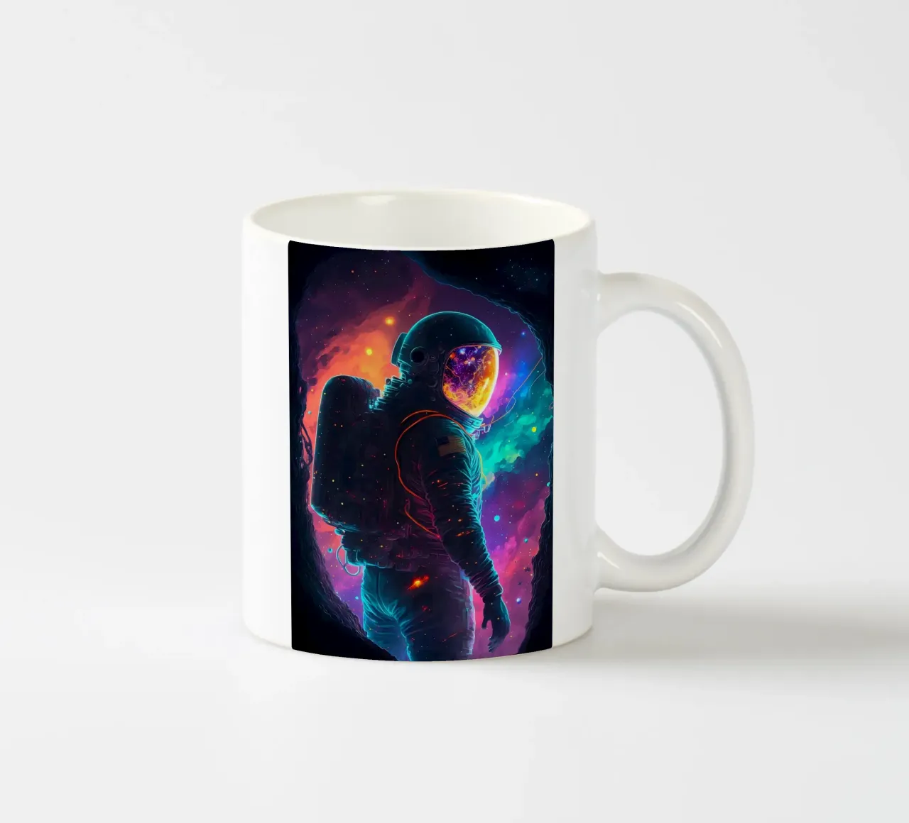 Lo spazio è selvaggio tazza in ceramica da Mikesell