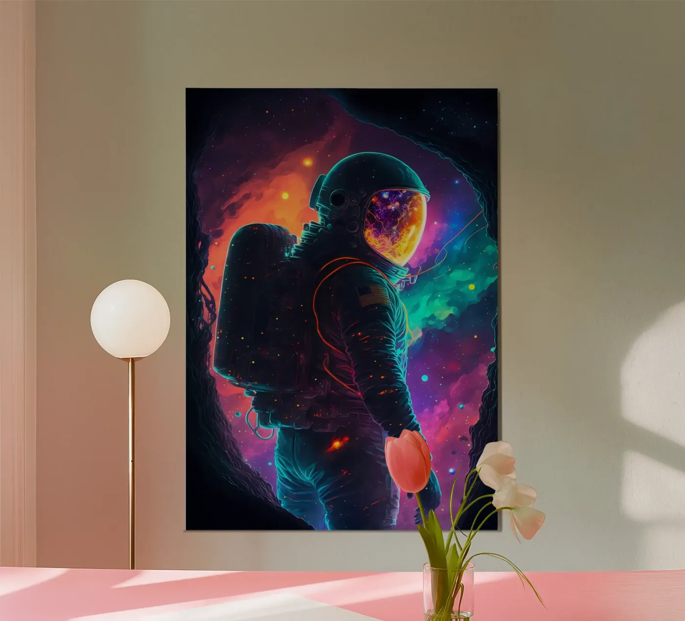 Lo spazio è selvaggio poster da Mikesell