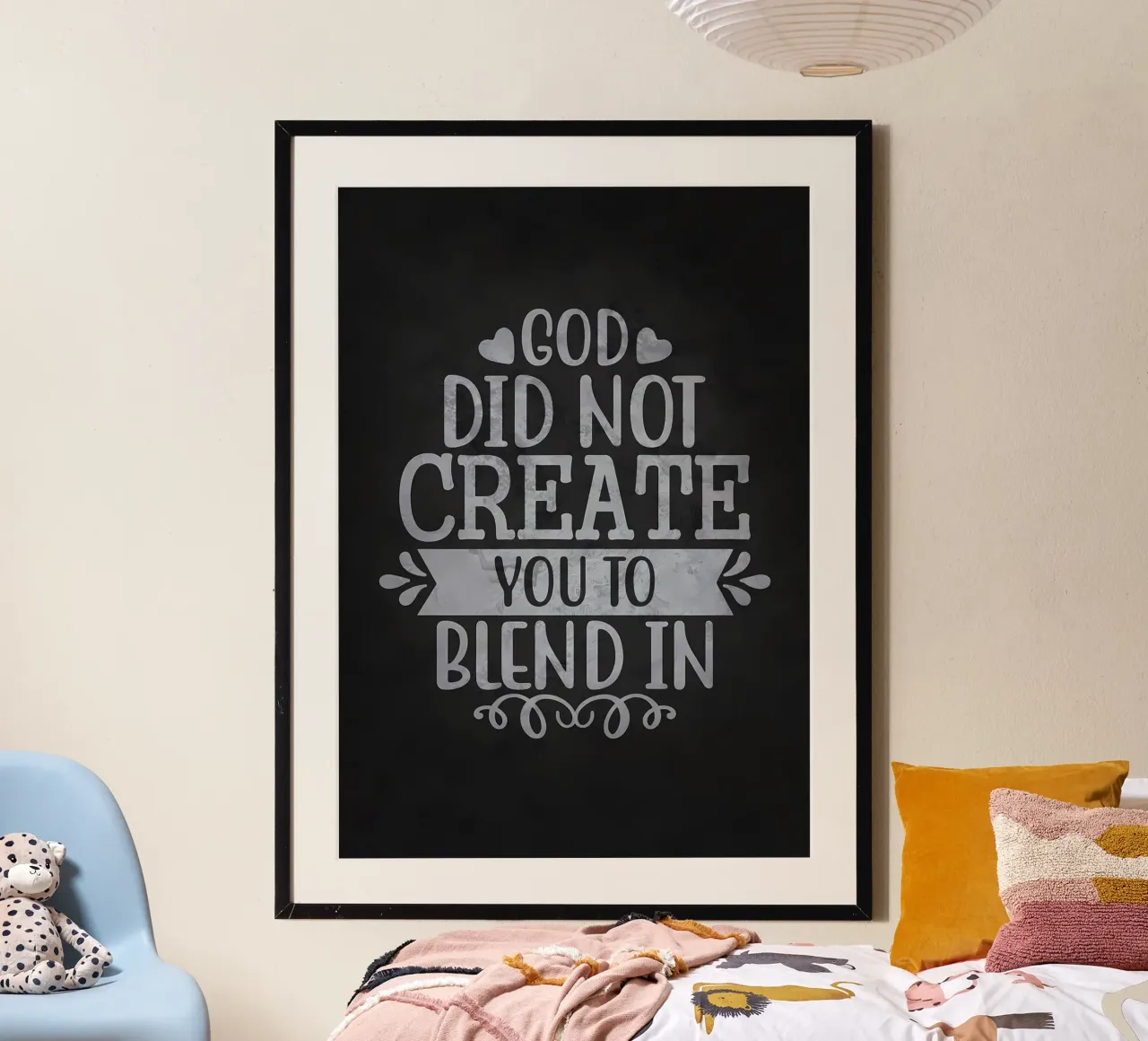Not Created To Blend In hahnemühle by Delaplane