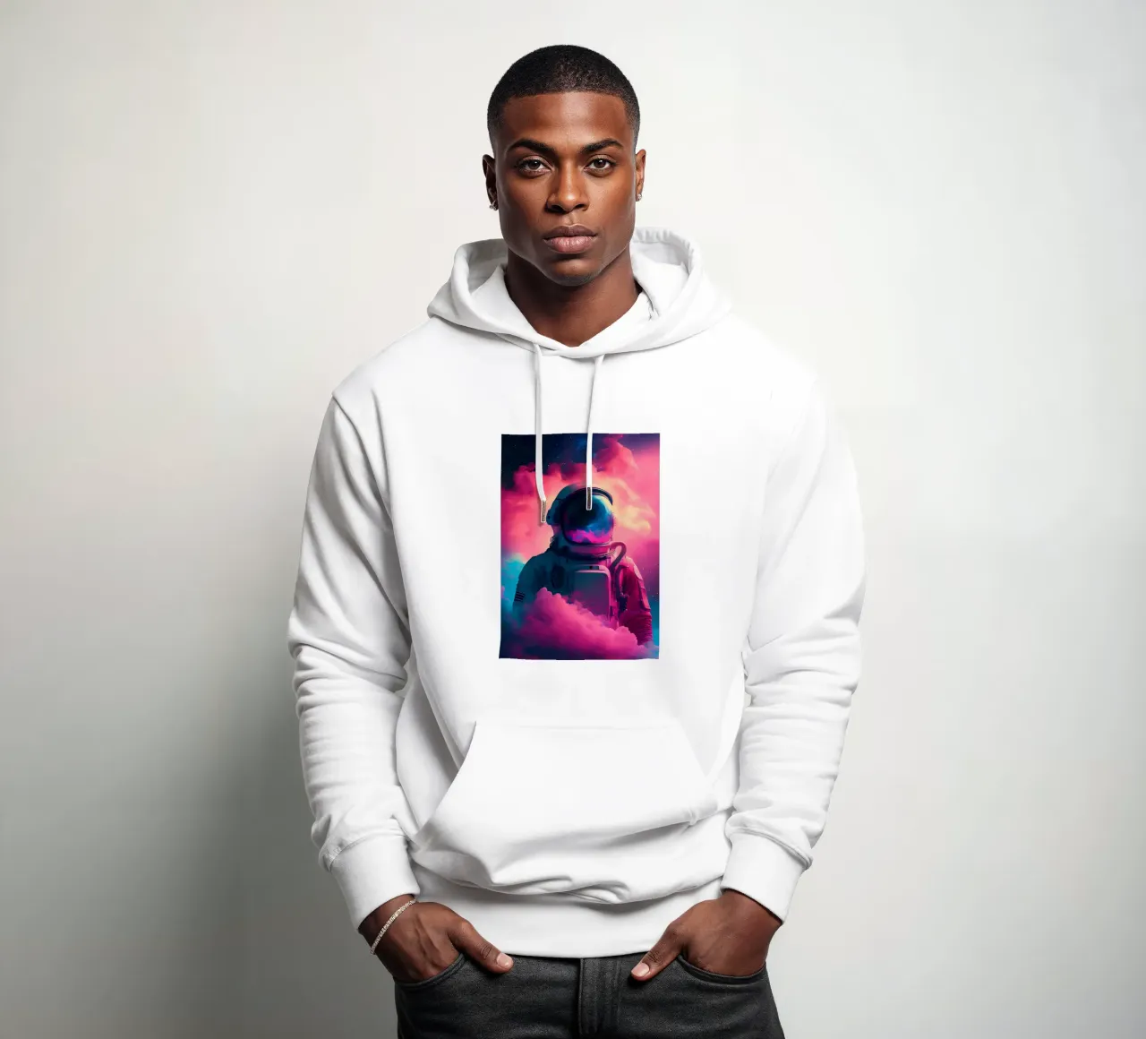 Poster felpa con cappuccio da Mikesell